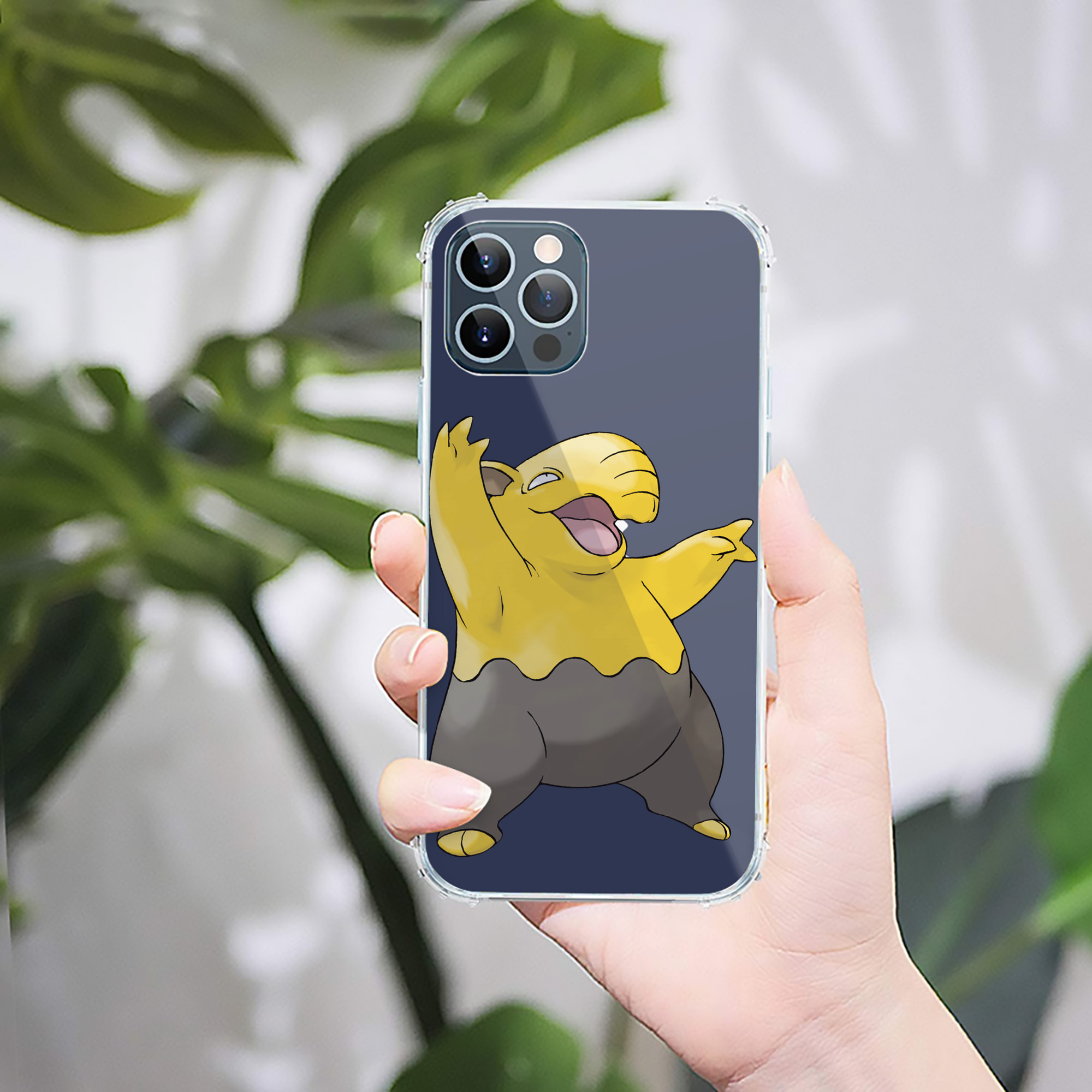 （画像用） ポケットモンスター Pokémon 【iPhone 12シリーズ対応】透明スマホケース（クリアソフトケース）